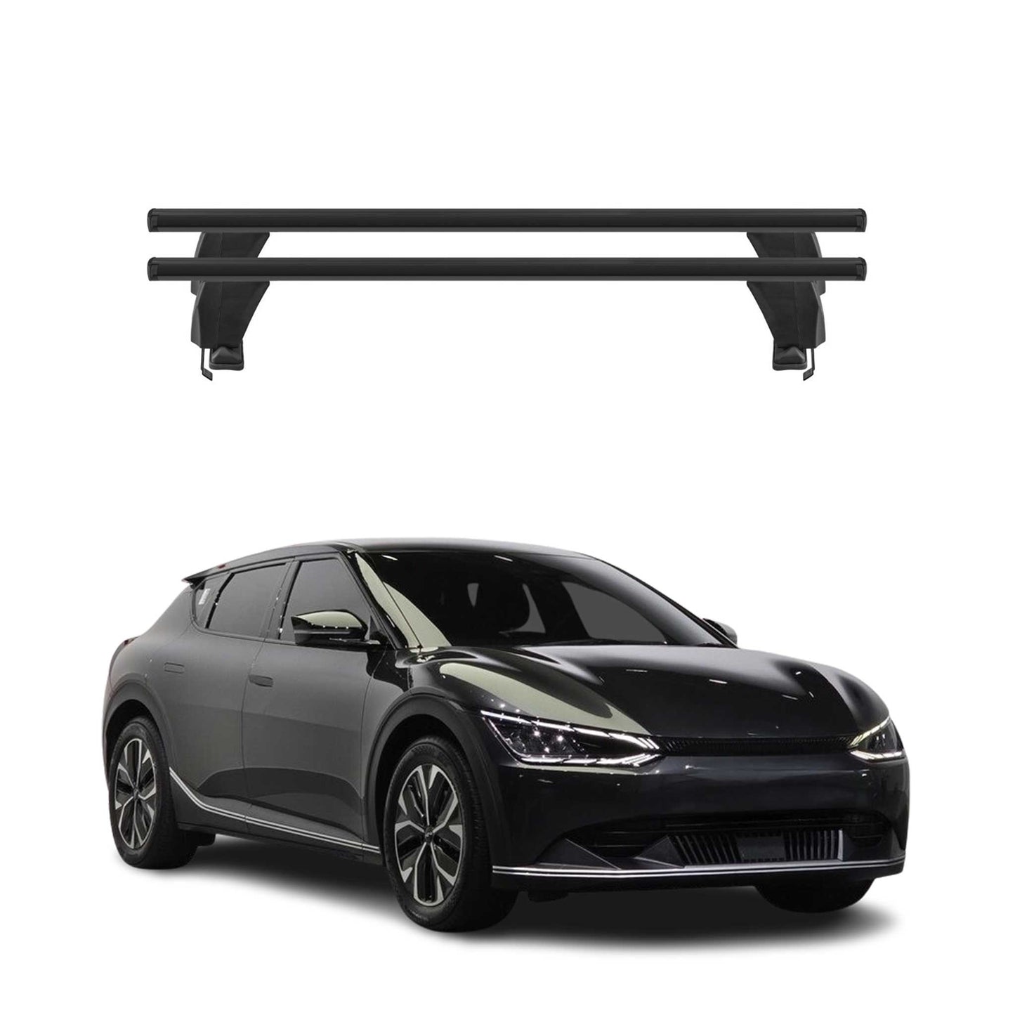 2022-2024 Kia Ev6 Roof Rack Cross Bars Black