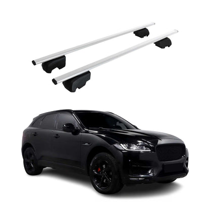2017-2026 Jaguar F-Pace Roof Rack Cross Bars Silver