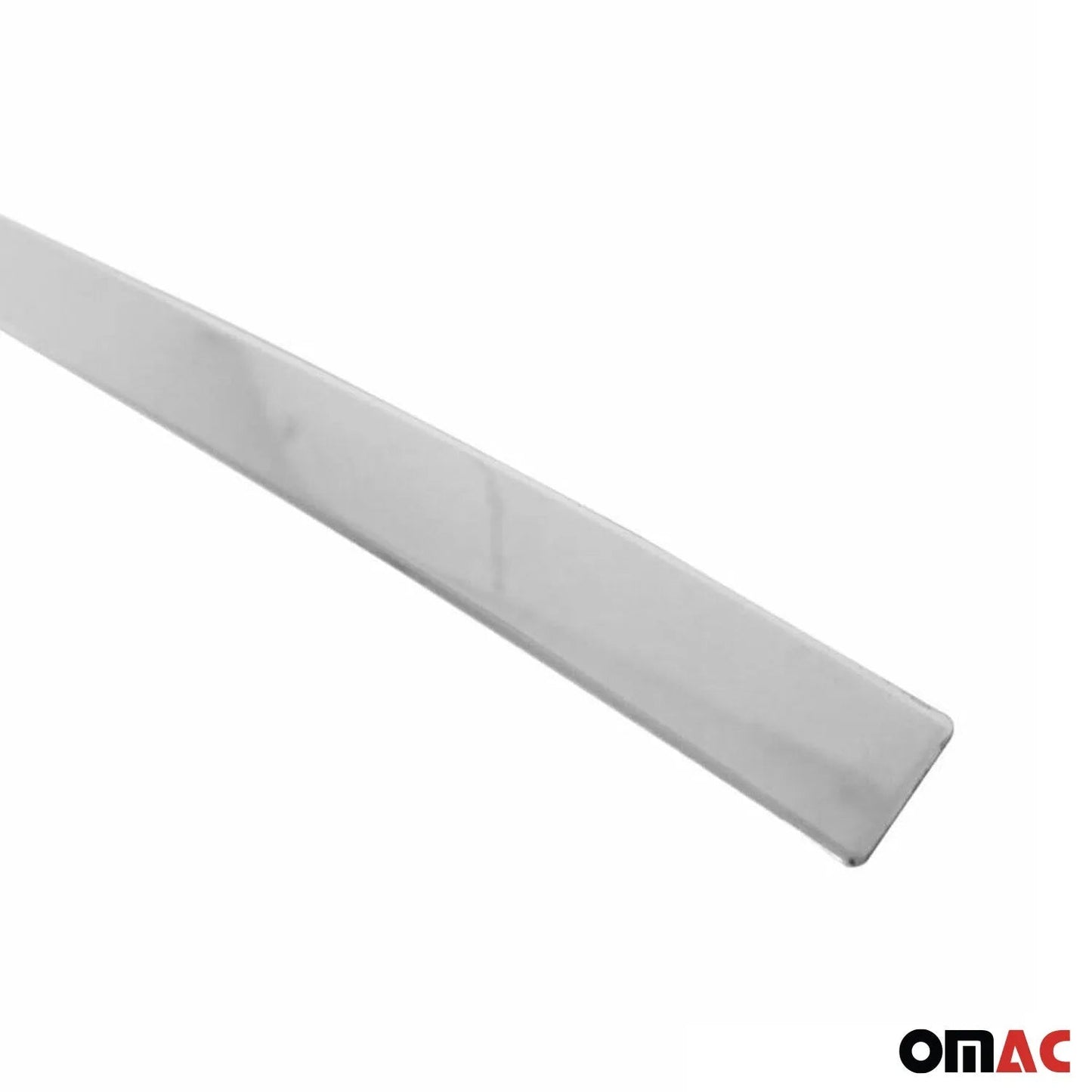 2012-2019 Land Rover Range Rover Evoque Rear Trunk Molding Trim Stainless Steel Silver