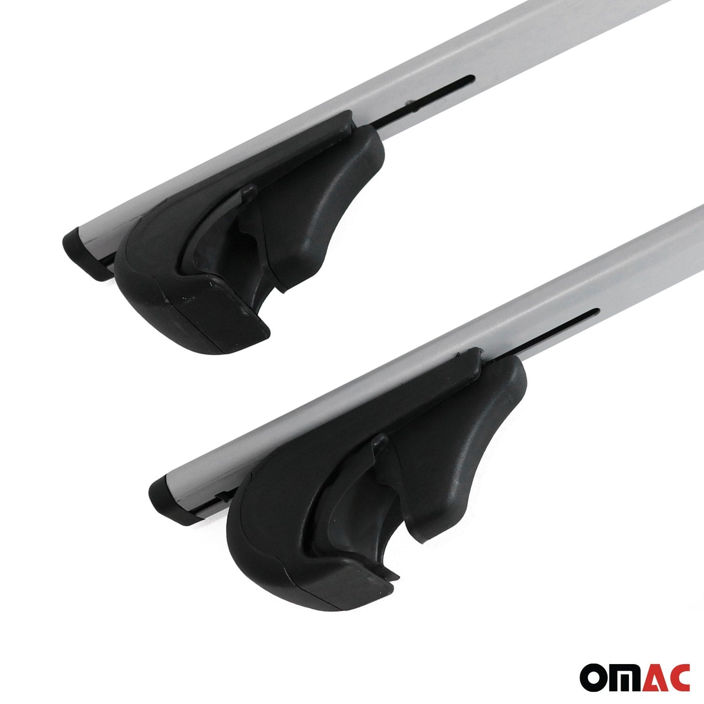 OMAC Roof Racks Cross Bars Luggage Carrier Durable for Subaru Crosstrek 2024 Gray 2x G003082