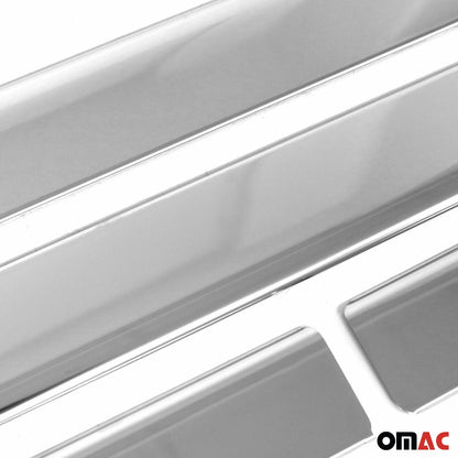 OMAC S.Steel Chrome Door Sill Cover Scuff Plate 4 Pcs For Dacia Sandero 2012-2021 2005091N