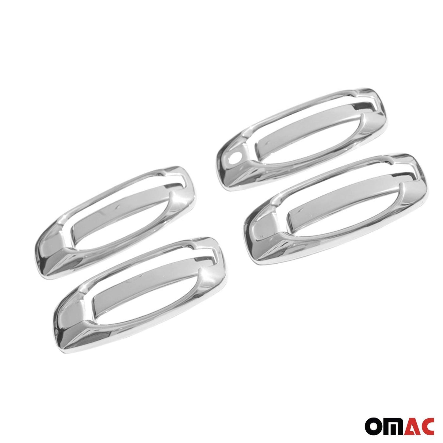 OMAC Car Door Handle Cover Protector for RAM ProMaster City 2015-2022 Steel 8 Pcs '2521043