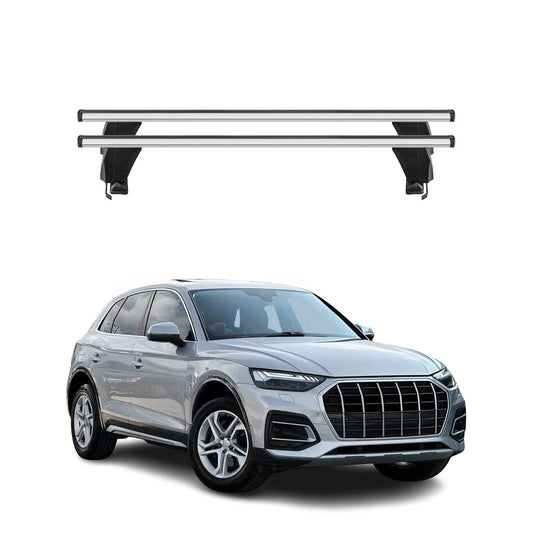 2021-2024 Audi Q5 SQ5 Roof Rack Cross Bars Silver