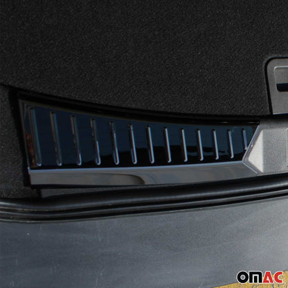 2013-2016 Ford Escape Trunk Sill Cover Bumper Guard Protector Stainless Steel Dark