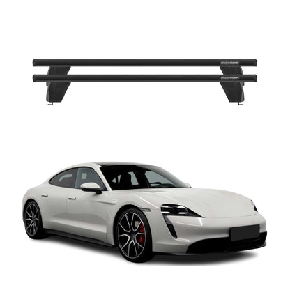 2020-2025 Porsche Taycan Roof Rack Cross Bars Black