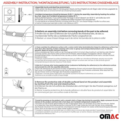 OMAC Front Hood Bonnet Strip Styling Trim for Honda HR-V 2016-2022 Steel Silver U018952