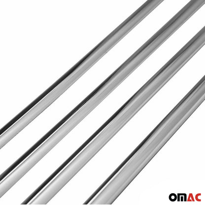 OMAC Side Door Molding Trim for Land Rover Discovery Sport 2015-2024 Steel Silver 4x U001786