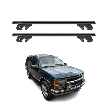 1995-2000 Chevrolet Tahoe Roof Rack Cross Bars Black