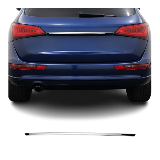 2009-2017 Audi Q5 8R Rear Trunk Lid Molding Trim Stainless Steel
