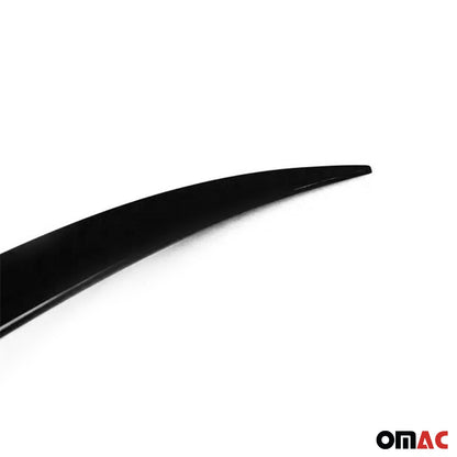 OMAC For BMW 5 Series F10 Sedan 2010-16 M5 Style Rear Trunk Spoiler Wing Gloss Black 1218P501MPB
