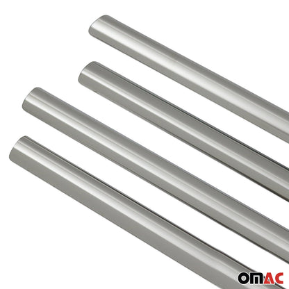 2014-2019 Ford Transit Connect Window Molding Trim Streamer Stainless Steel Silver 4x