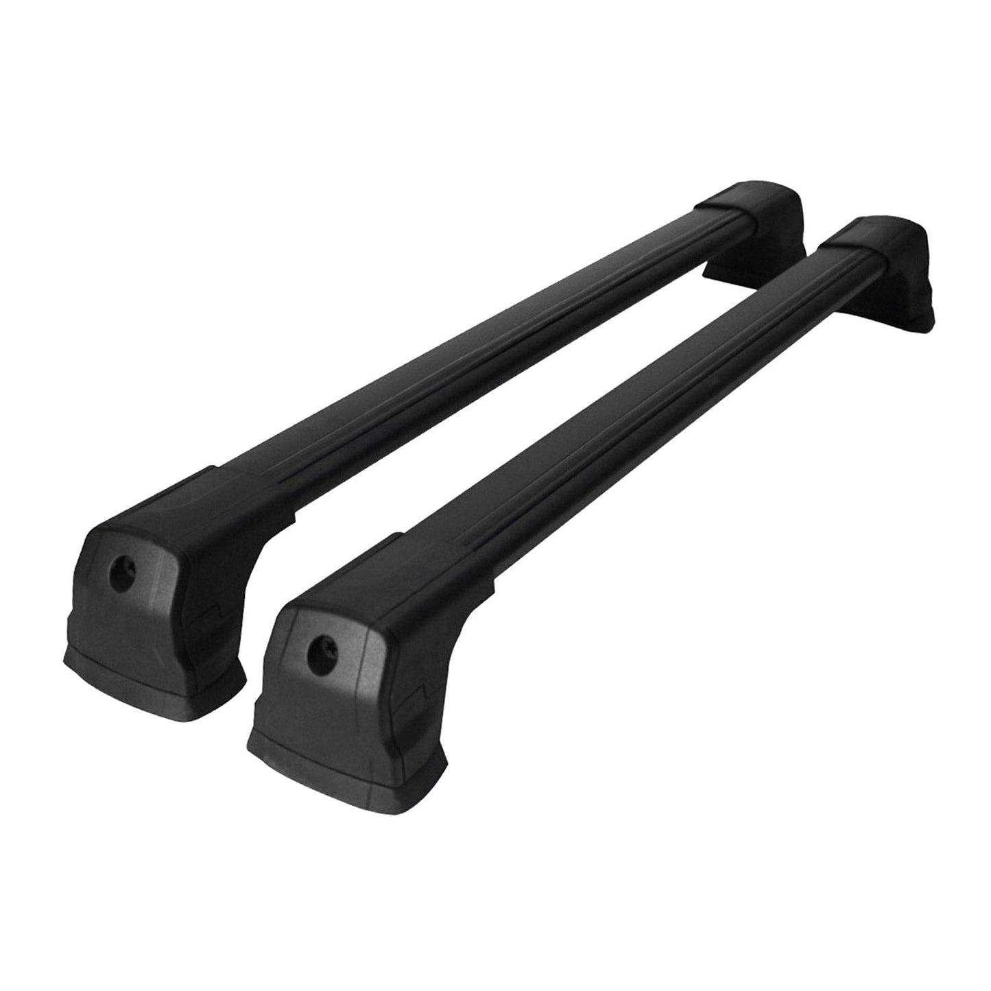 OMAC Fix Points Roof Racks Cross Bar for Mercedes C Class W204 2010-2014 Alu Black 4761913B