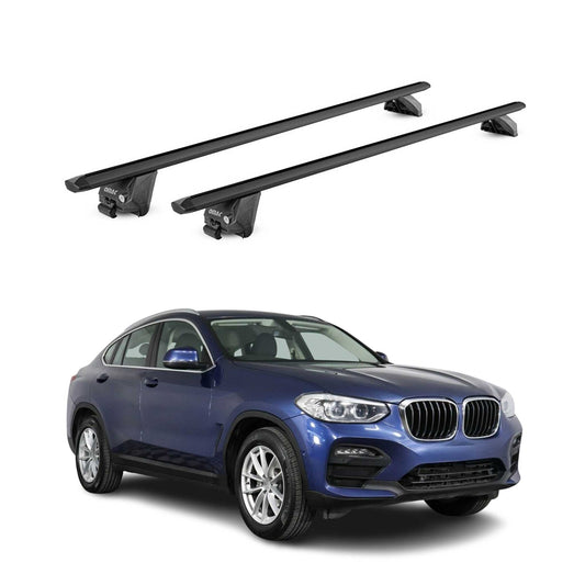 2015-2025 BMW X4 F26 G02 Roof Rack Cross Bars Black
