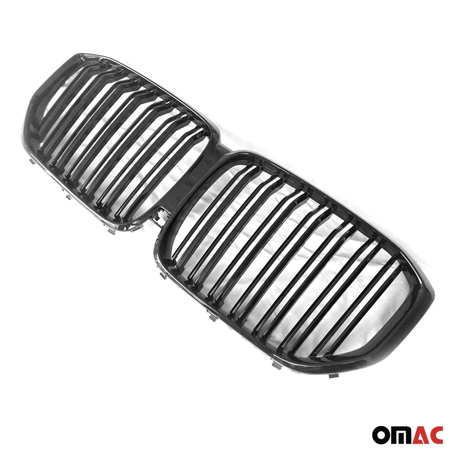 OMAC For BMW X5 G05 2019-2023 Front Kidney Grille M Performance Style Gloss Black 1237P081MPB