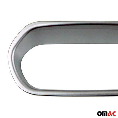 2015-2018 Jeep Renegade Air Condition Switch Trim Frame Matte Silver Chrome