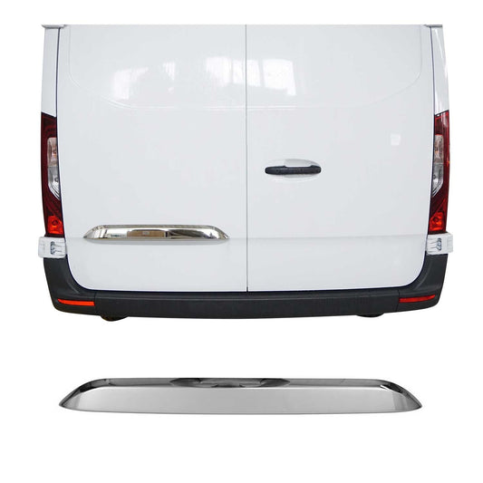 2019-2025 Mercedes Sprinter W907 910 Trunk Door Handle Cover Stainless Steel Silver