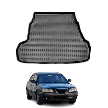 2007-2010 Hyundai Elantra Sedan Cargo Liner Trunk Mat All Weather Black