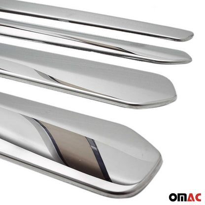 OMAC Side Door Molding Trim Skirt Garnish for RAM ProMaster City 2015-2022 Steel 4Pcs 2524131