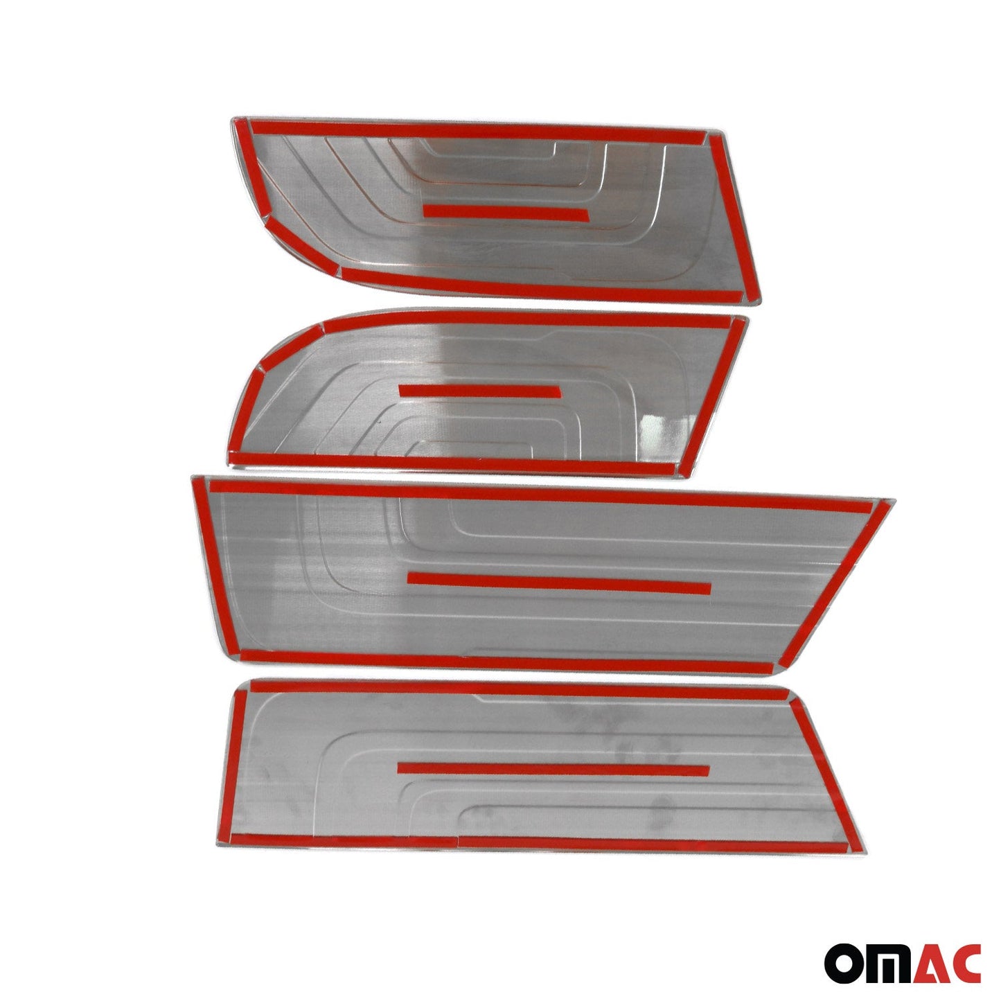 OMAC Door Sill Scuff Plate Scratch for Mercedes Sprinter W907 910 2019-2024 Gloss 4745094NM