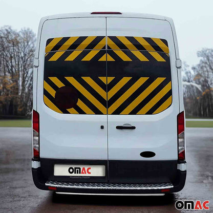 OMAC Rear Bumper Sill Cover Protector Guard for Ford Transit 2015-2024 Aluminium 2626093A