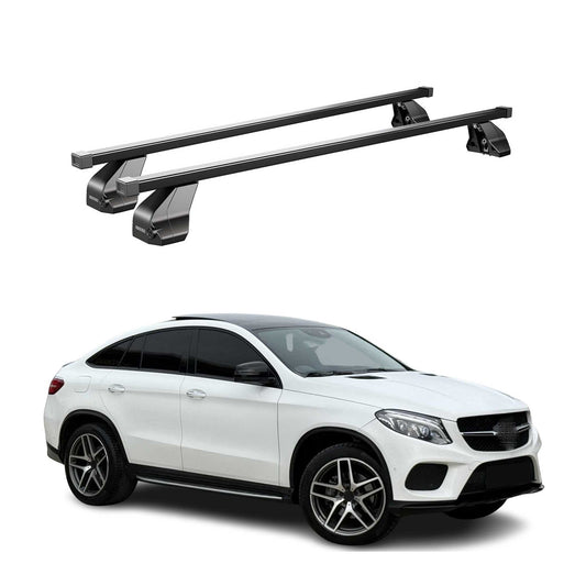 2016-2019 Mercedes GLE Class Coupe C292 Roof Rack Cross Bars Black