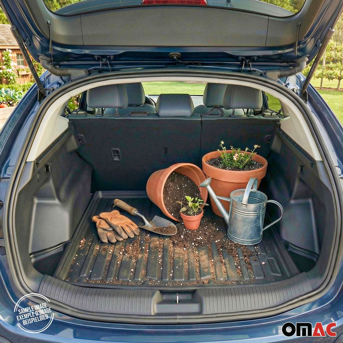 2019-2025 Toyota RAV4 Floor Mats & Cargo Liner Full Set All Weather Black