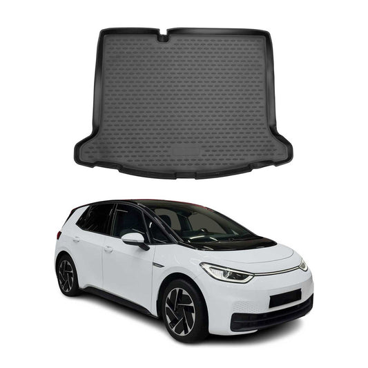 2020-2024 VW ID.3 Cargo Liner Trunk Mat All Weather Black