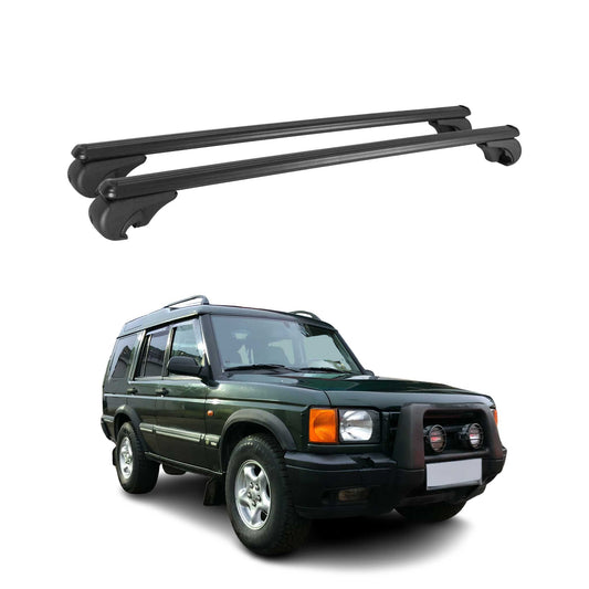 2002-2004 Land Rover Discovery Roof Rack Cross Bars Black