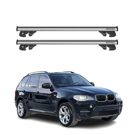 2007-2013 BMW X5 E70 Roof Rack Cross Bars Silver