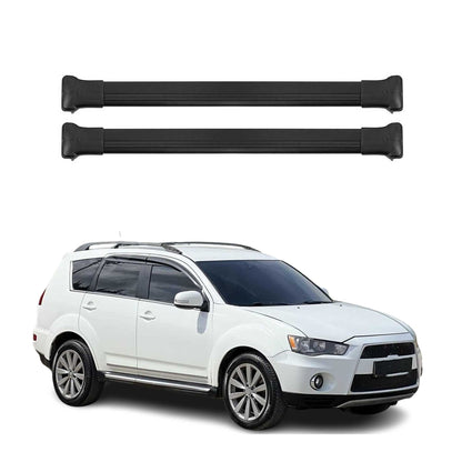 2014-2020 Mitsubishi Outlander Roof Rack Cross Bars Black