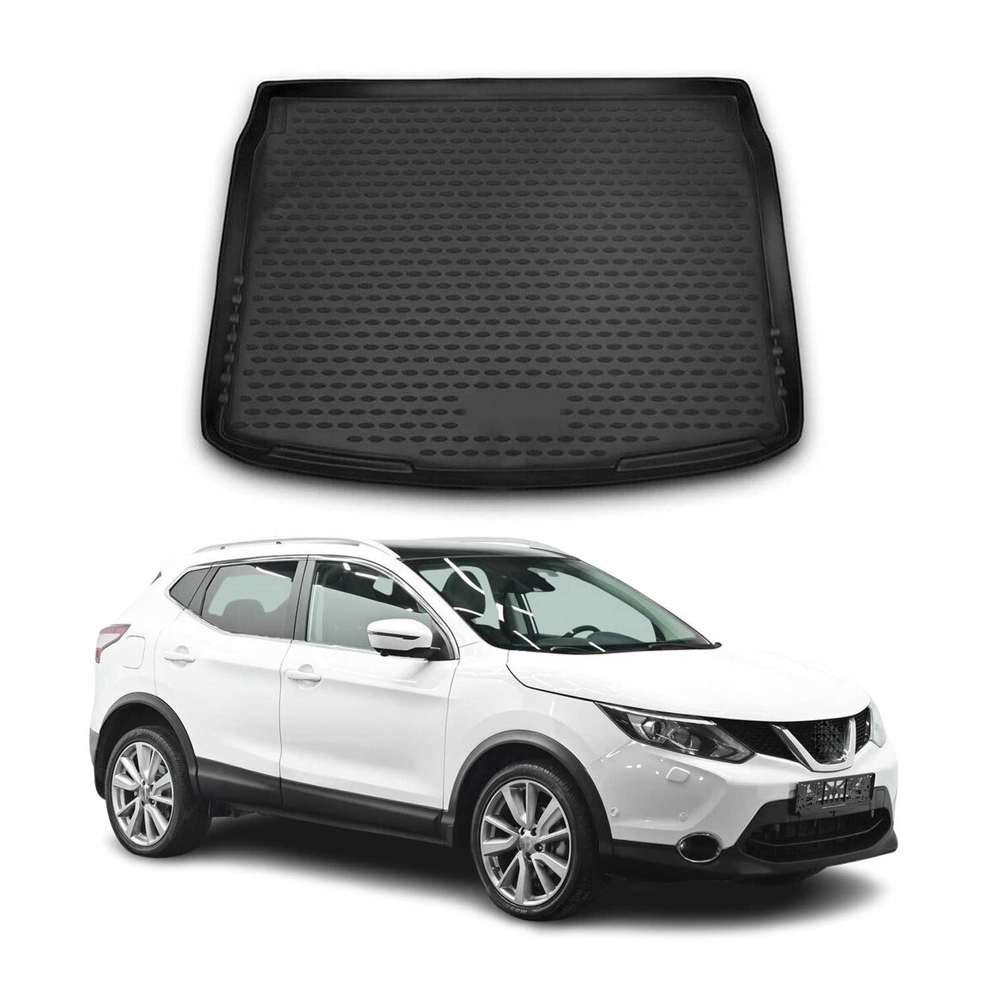 2014-2021 Nissan Qashqai Cargo Liner Trunk Mat All Weather Black