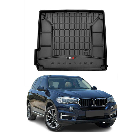2014-2018 BMW X5 F15 F85 Premium Cargo Liner Trunk Mat All Weather Heavy Duty Black