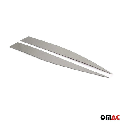 2014-2018 Mercedes Sprinter W906 Window Molding Trim Barn Door Stainless Steel Silver