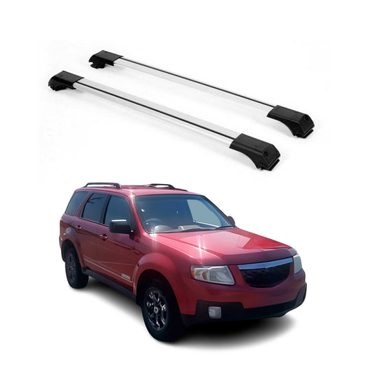 2008-2011 Mazda Tribute Roof Rack Cross Bars Luggage Carrier 2 Pcs