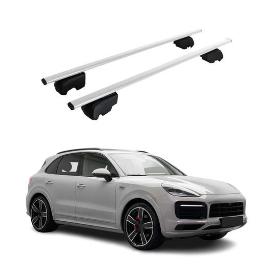 2019-2026 Porsche Cayenne Roof Rack Cross Bars Silver
