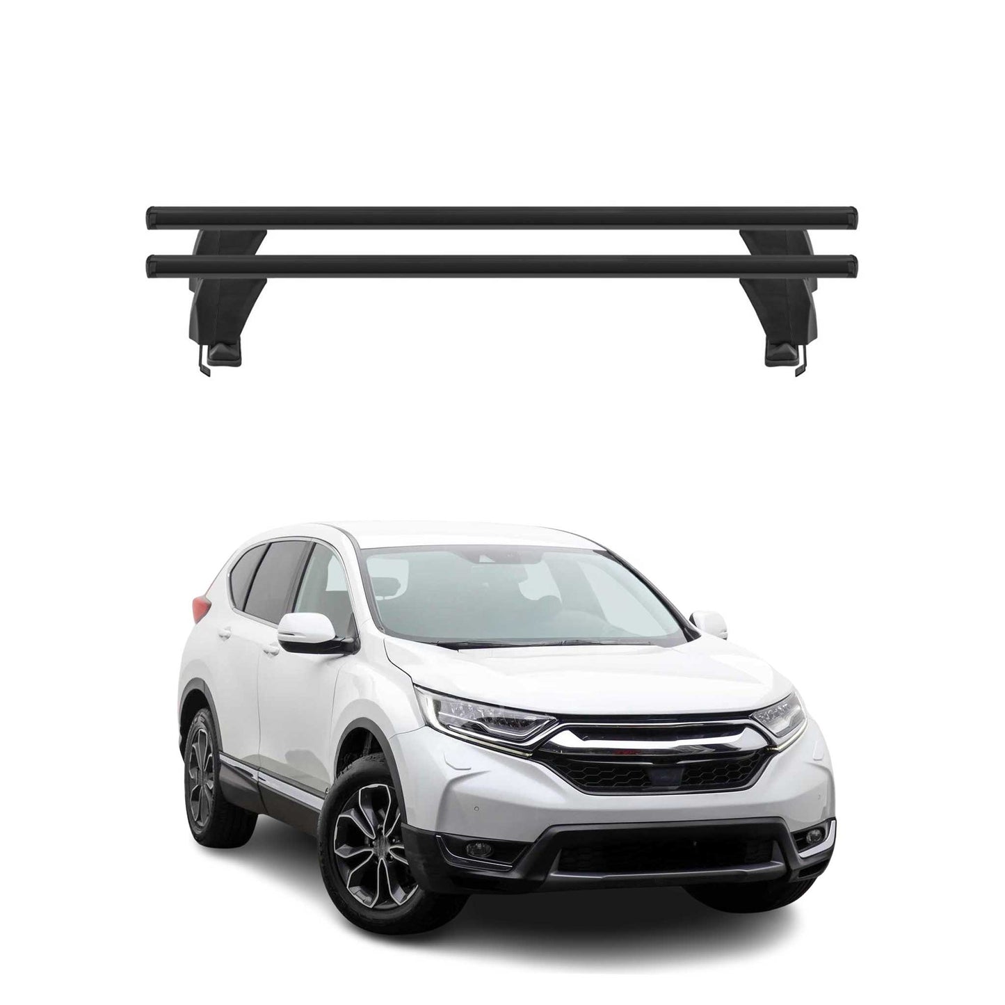 2017-2022 Honda CR-V Roof Rack Cross Bars Black