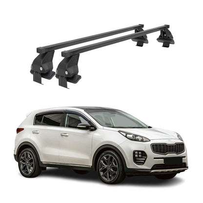 2017-2022 Kia Sportage Roof Rack Cross Bars Black