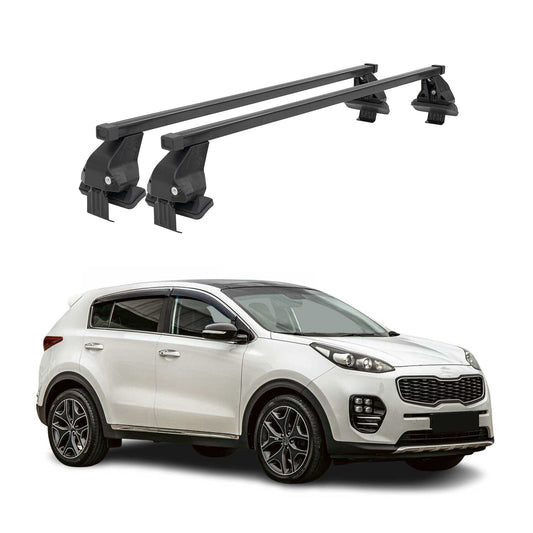 2017-2022 Kia Sportage Roof Rack Cross Bars Black