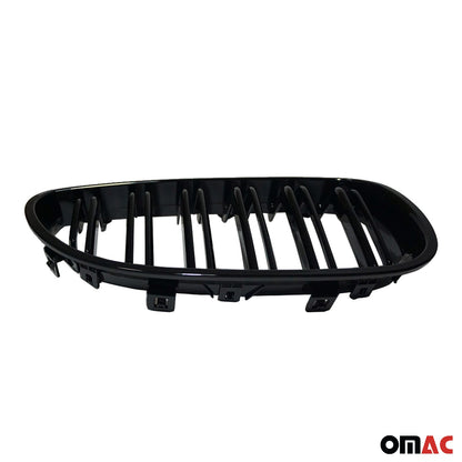 OMAC For BMW 5 Series E60 E61 2003-2010 Front Kidney Grille M5 Style Gloss Black 1212P081MPB