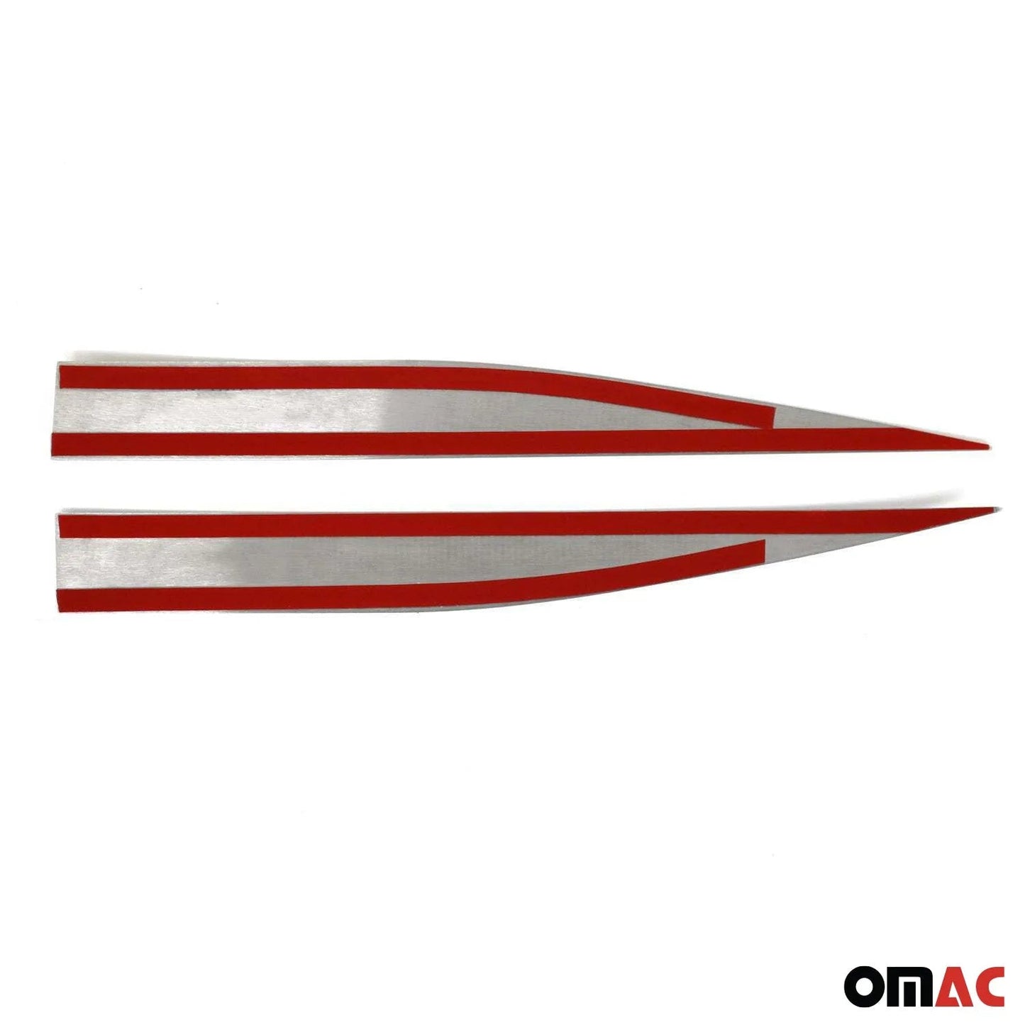 2014-2018 Mercedes Sprinter W906 Window Molding Trim Barn Door Stainless Steel Silver