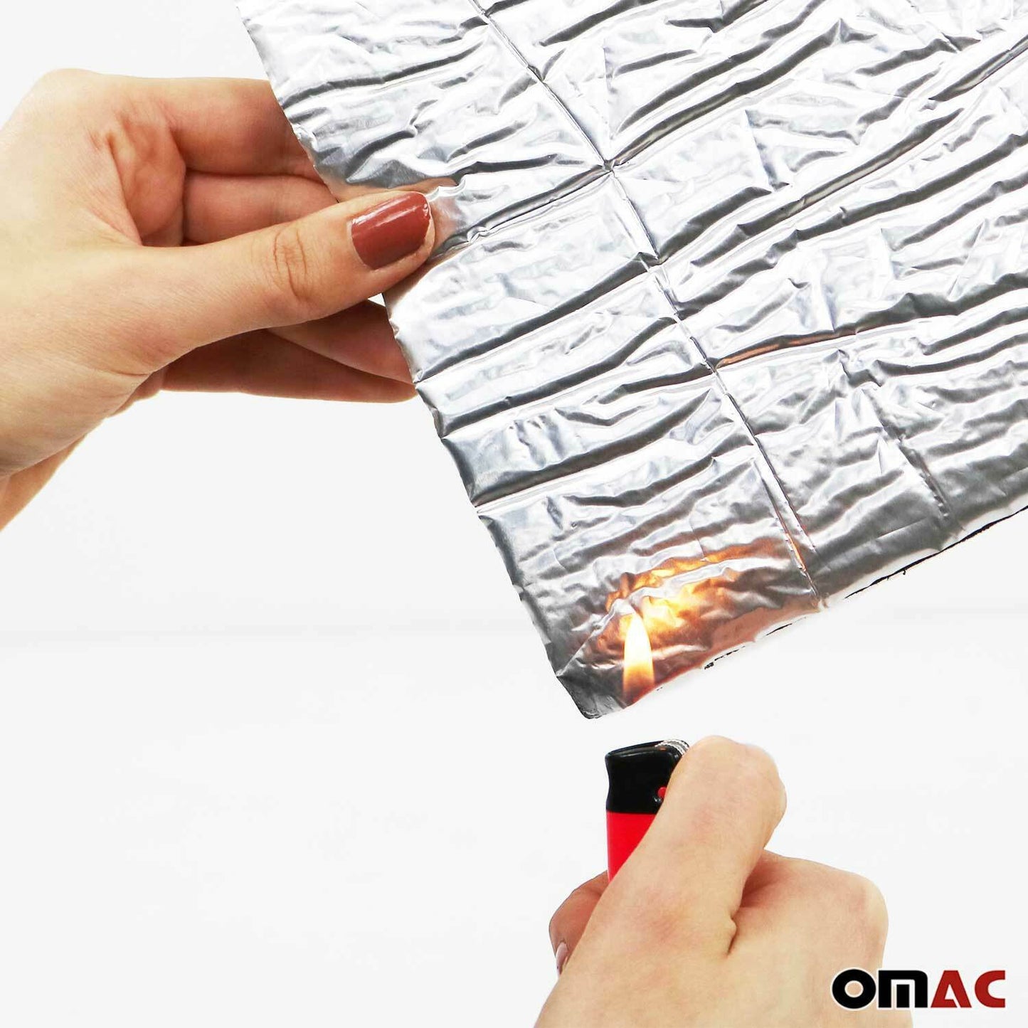 OMAC Heat Shield Thermal Sound Deadening Insulation Noise Proof Deadener 118"x39,4" U022078