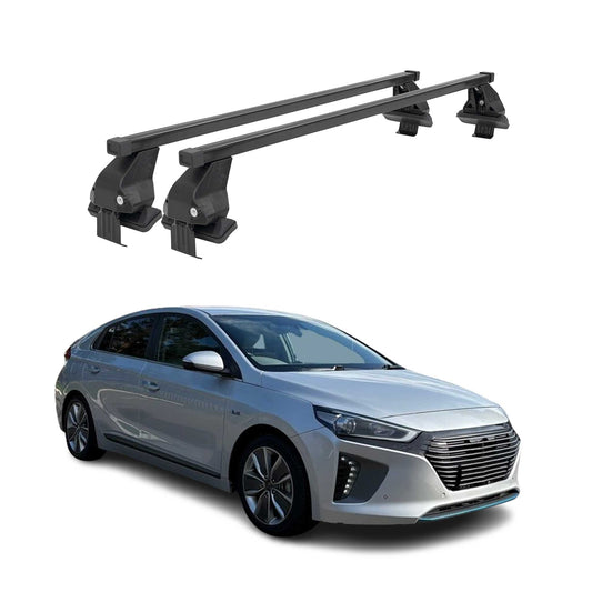 2017-2022 Hyundai Ioniq Roof Rack Cross Bars Black