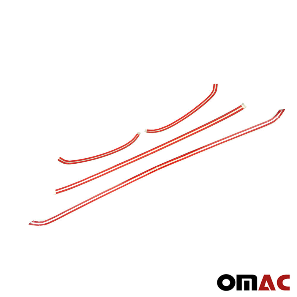 OMAC Front Bumper Grill Trim for Mercedes Sprinter W907 910 2019-2024 Steel 4x 4745084