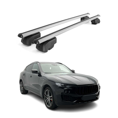 2017-2024 Maserati Levante Roof Rack Cross Bars Silver