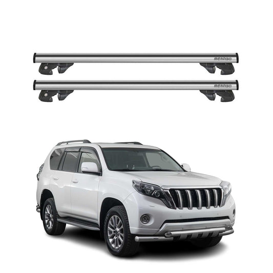 2008-2021 Toyota Land Cruiser Roof Rack Cross Bars Silver