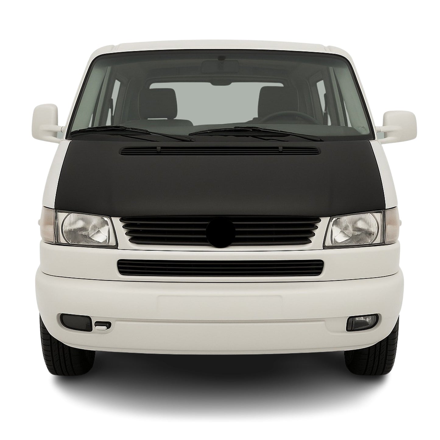 1993-2003 VW Eurovan Car Bonnet Mask Hood Bra Long End Black Full Coverage