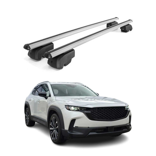 2023-2025 Mazda CX-50 Roof Rack Cross Bars Silver