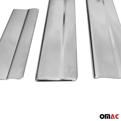 OMAC Door Sill Scuff Plate Scratch Protector for Toyota RAV4 2013-2018 Steel 4x 7019091N