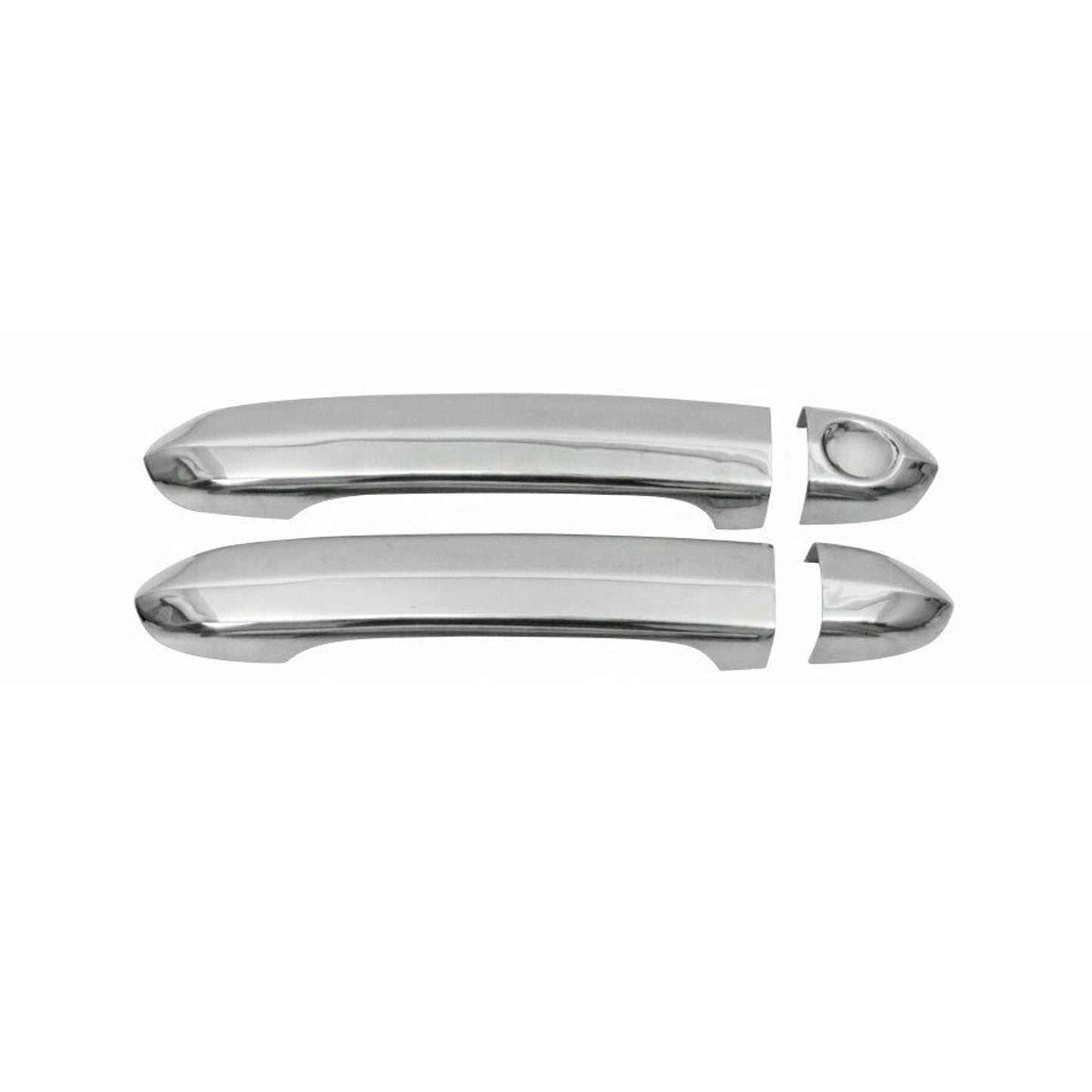 OMAC Car Door Handle Cover Protector for Mazda CX-7 2007-2012 Silver Chrome 8 Pcs '9650554