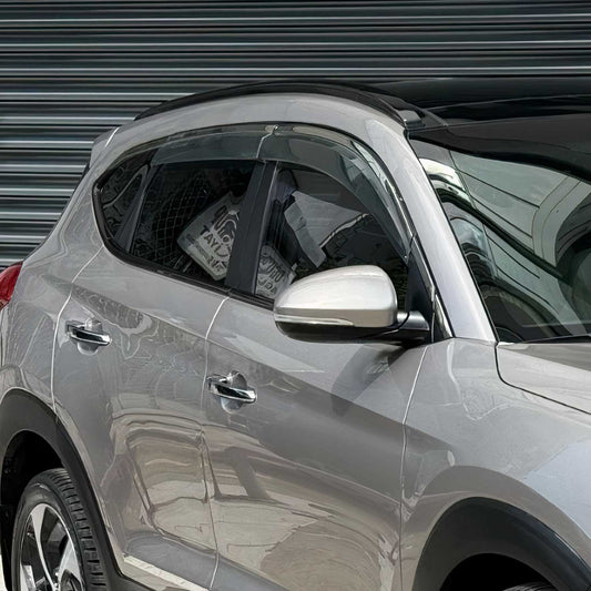 2016-2021 Hyundai Tucson Window Molding Trim Streamer Stainless Steel Silver 10 Pcs